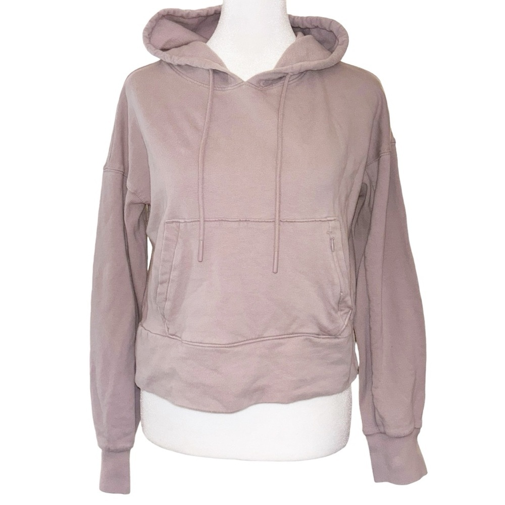 FLX Cropped hoodie with small zipper pocket